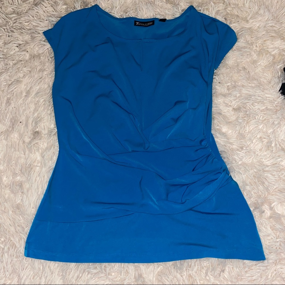 Ruched Waist Work Blouse